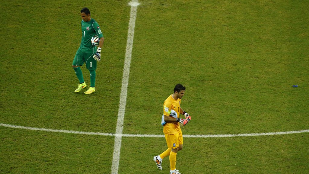 Los porteros se resignaron a terminar en la tanda de penaltis