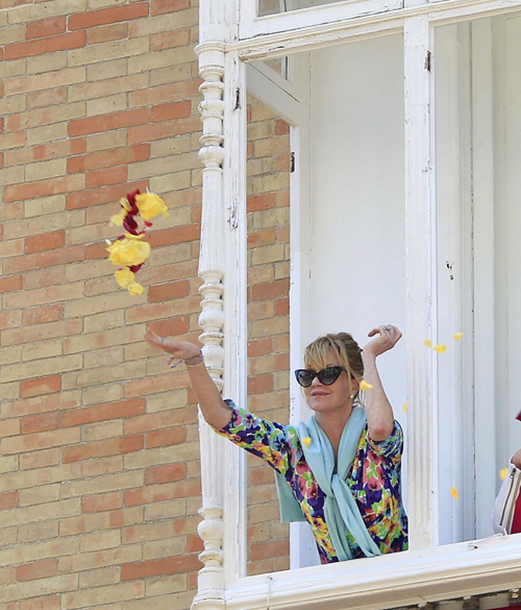 El 'paso a paso' de Melanie Griffith por nuestra Semana Santa