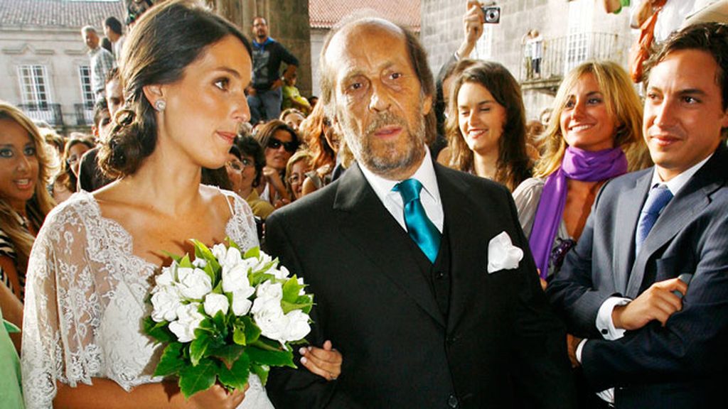 En la boda de su hija Casilda