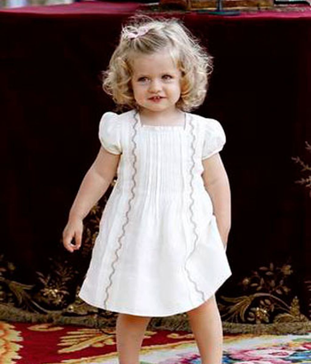 En el bautizo de Sofía