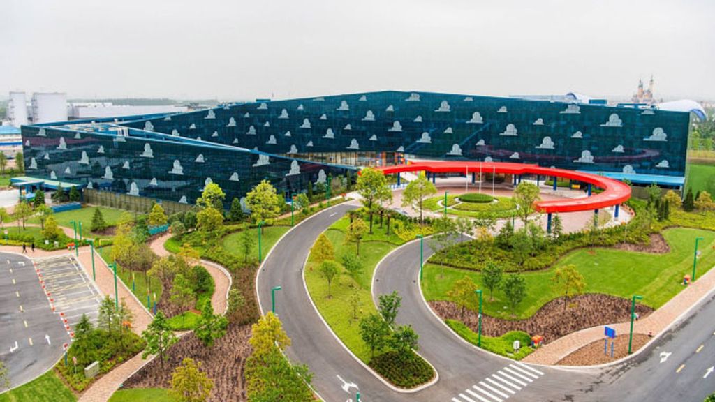 Es el resort de Toy Story en Disneyland Shanghai