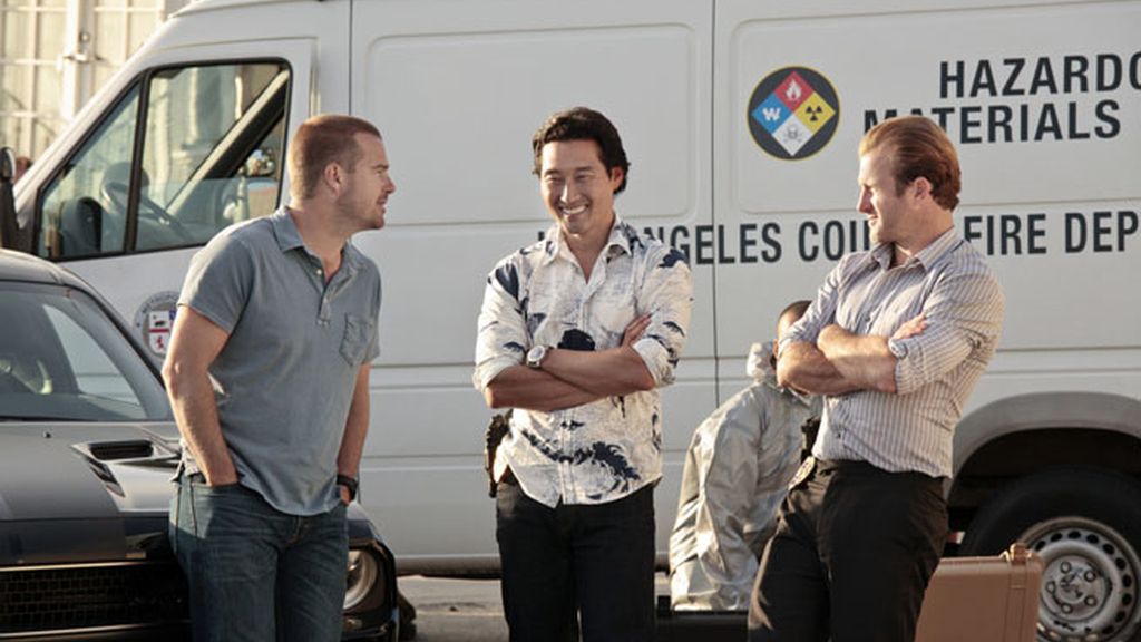 Las fotos de 'Venganza' (T03xC19), 'Ley patriota' (T03xC20) y 'Amenaza de muerte' (T03xC21) de NCIS Los Ángeles