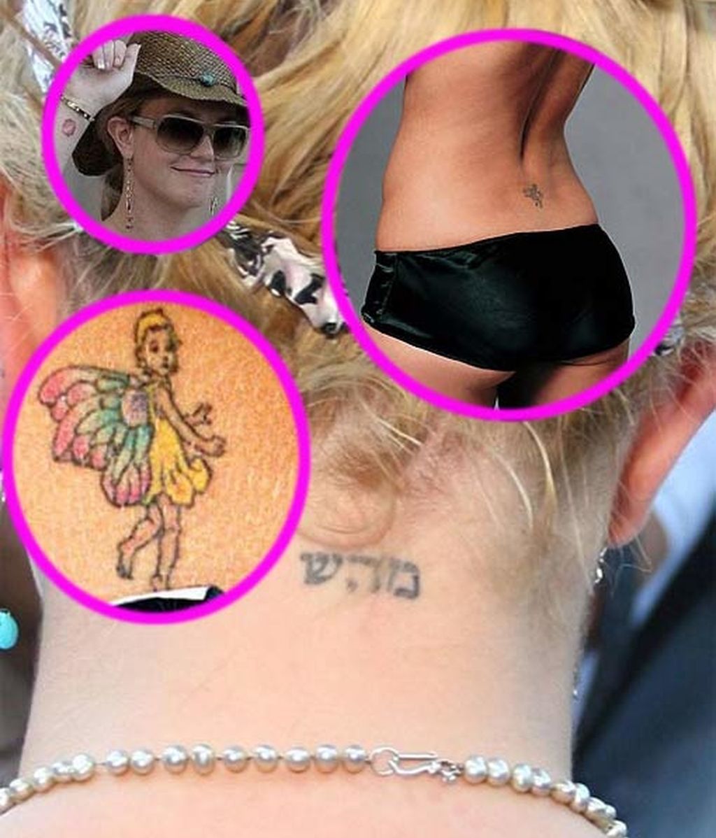 BRITNEY SPEARS: Tatuaje de quita y pon