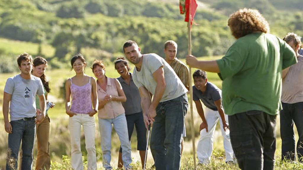 Jack jugando al golf
