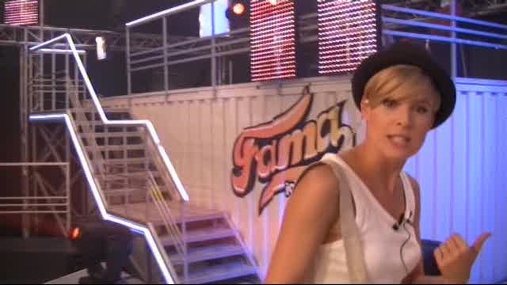 Tania nos enseña el 'backstage' de Fama