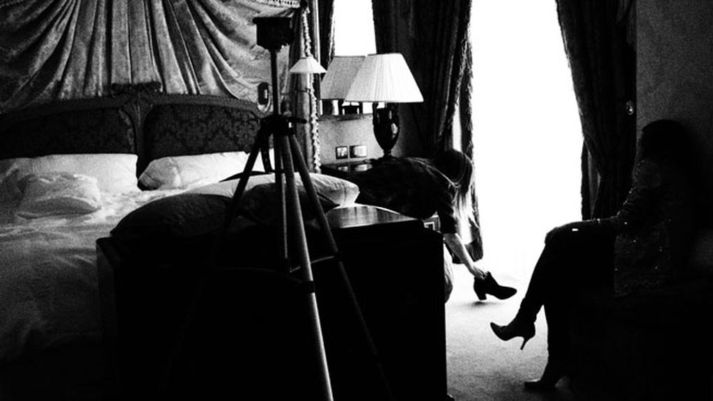 Así fue el 'making of' de la sesión en la suite real del Palace