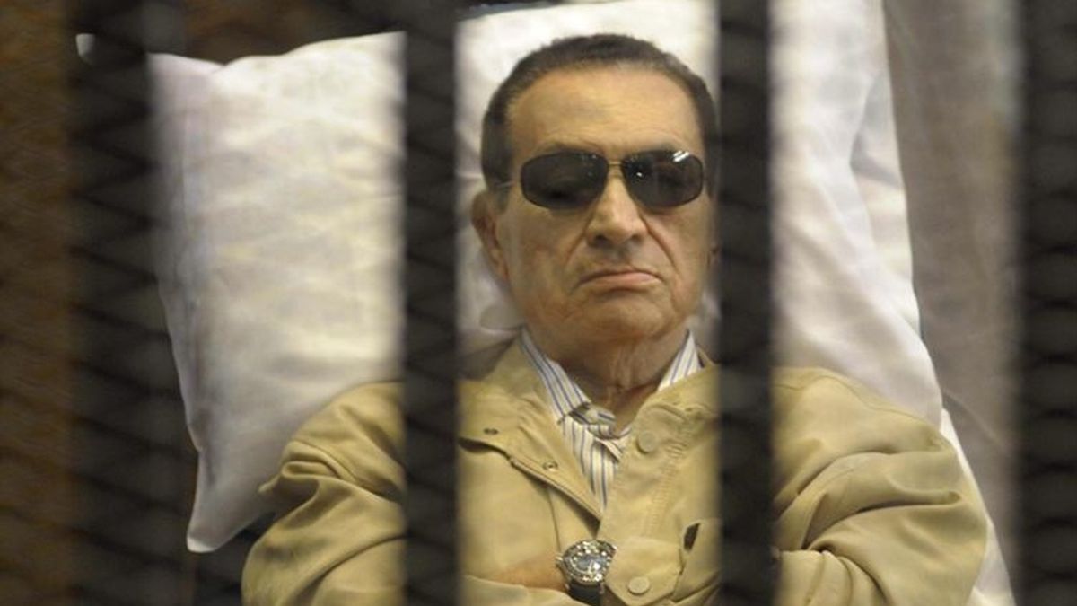 Gran dispositivo policial con motivo del juicio a Mubarak