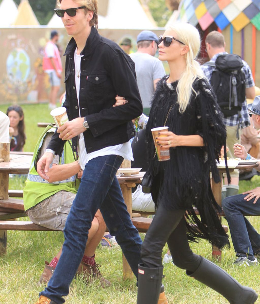 Poppy Delevingne y su marido James Cook