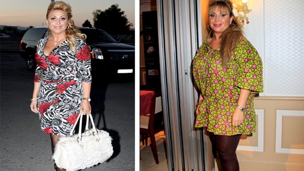 Los kilos de ida y vuelta de los famosos