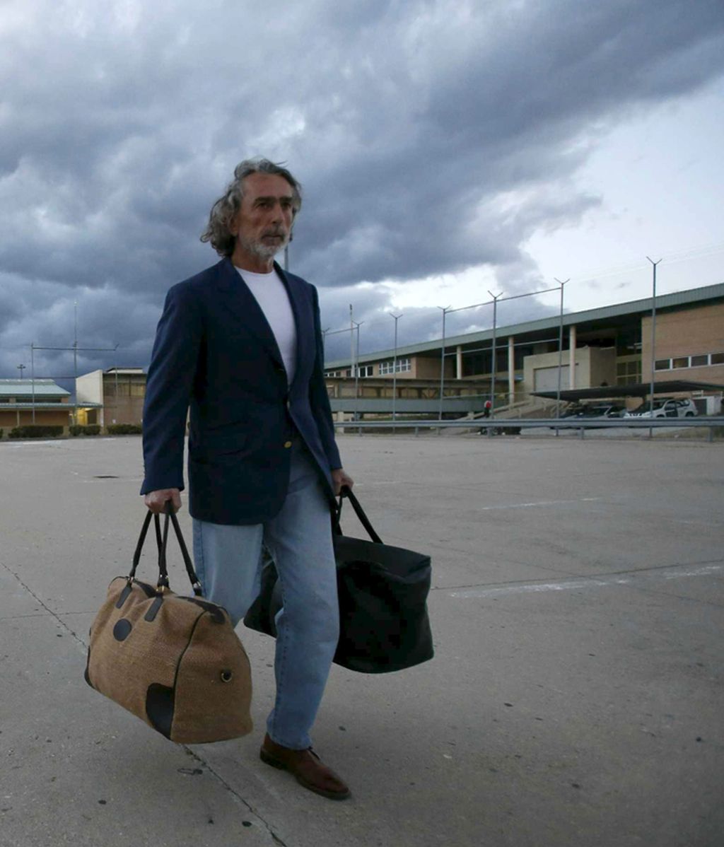Francisco Correa, principal cabecilla de la trama Gürtel, sale de la cárcel