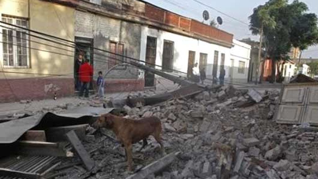 Los daños del terremoto en Chile