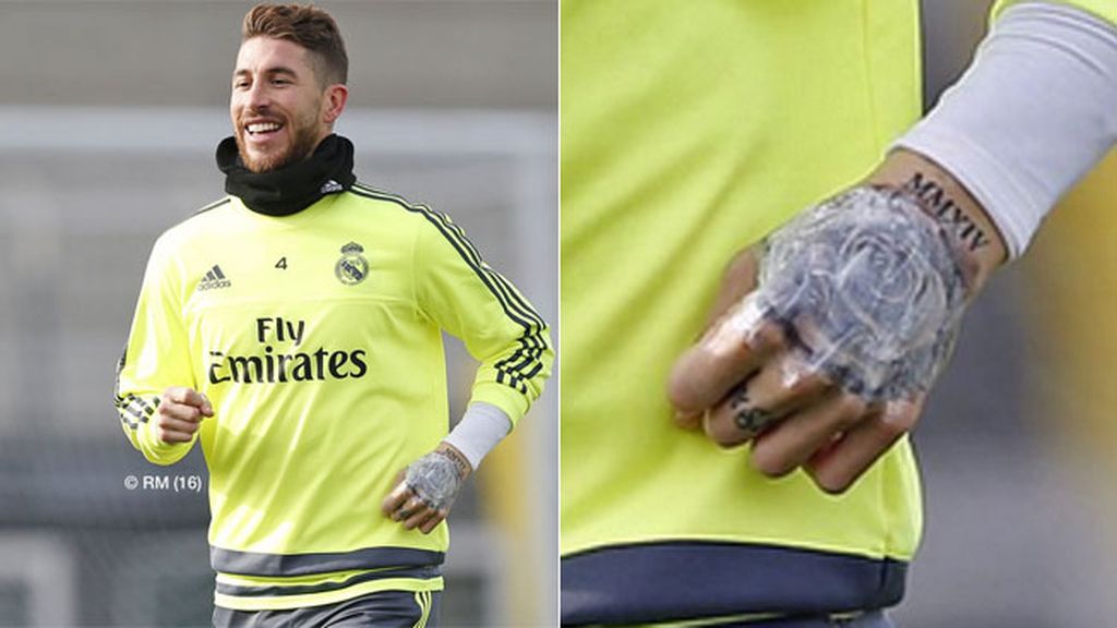 Sergio Ramos, tatuaje, Real Madrid