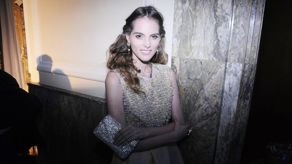 Marina Jamieson con un espectacular vestido de Ako Zazarashvili