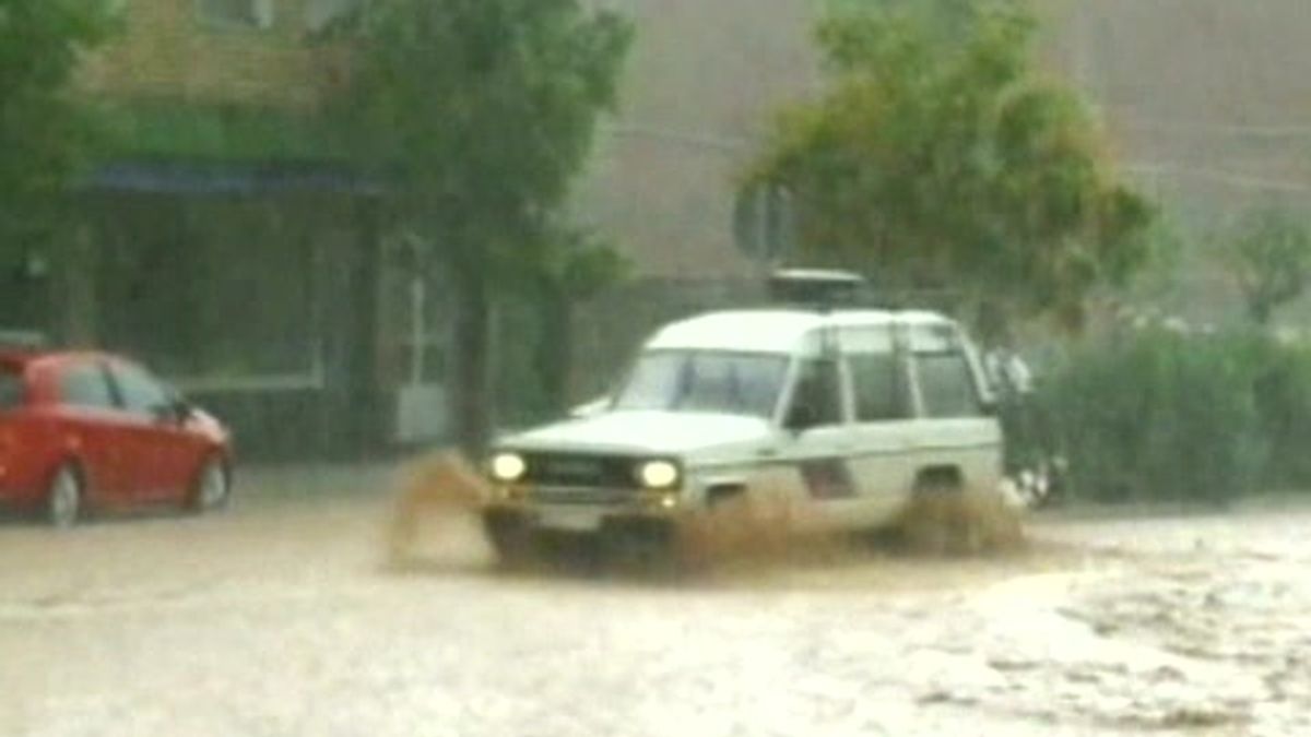 Las intensas lluvias en Jaén provocan grandes destrozos