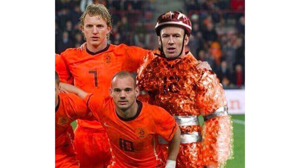 Los 'clavados' de Robben en forma de meme