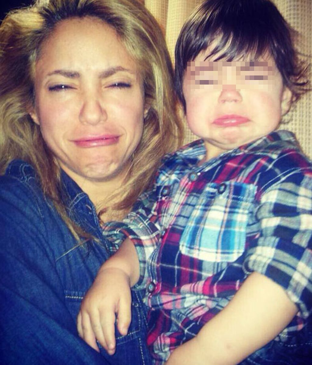 Shakira con Milan