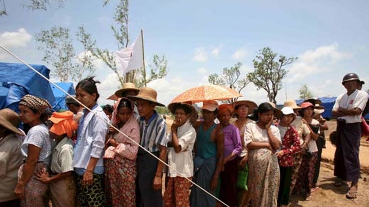 La ayuda internacional llega con dificultad a Birmania. Vídeo: Atlas