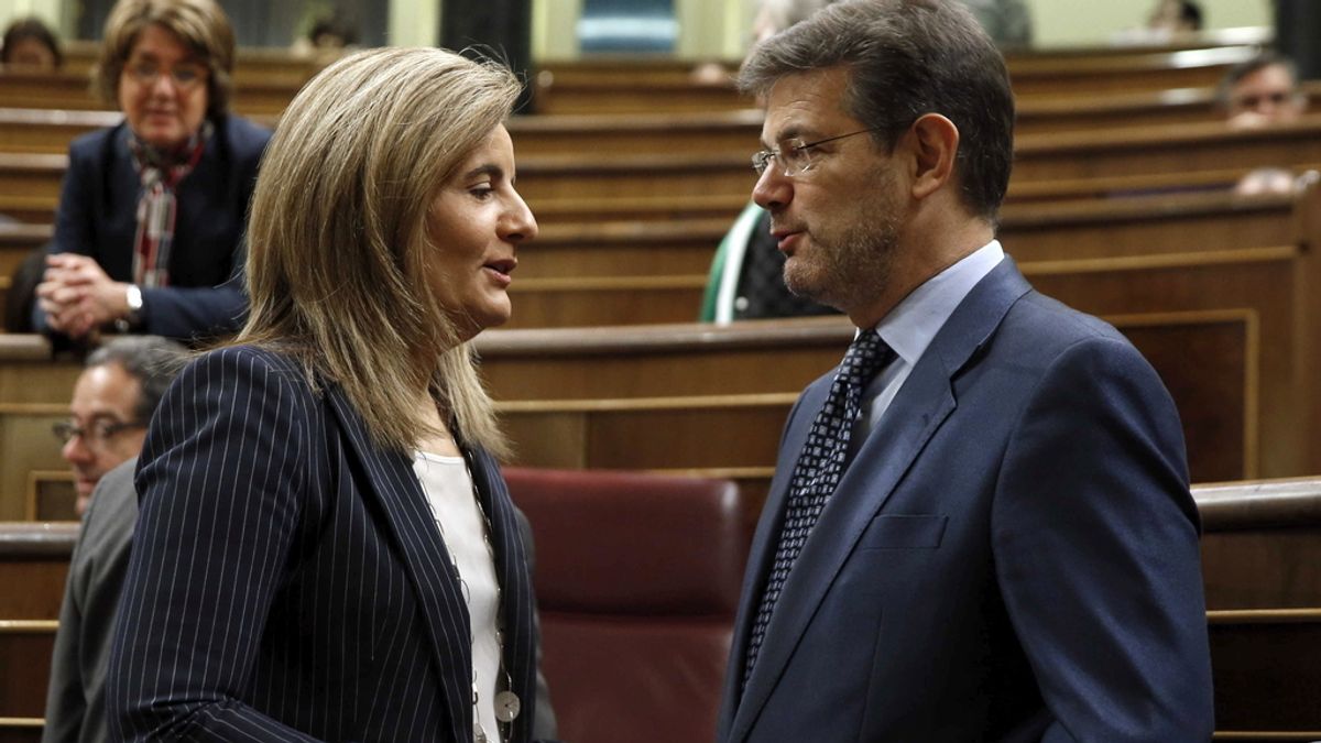 Fátima Báñez y Rafael Catalá