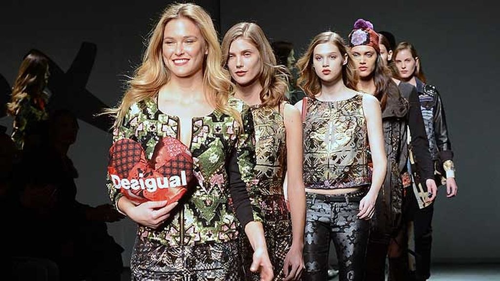 La ex de Dicaprio presentó la colección 'We love'