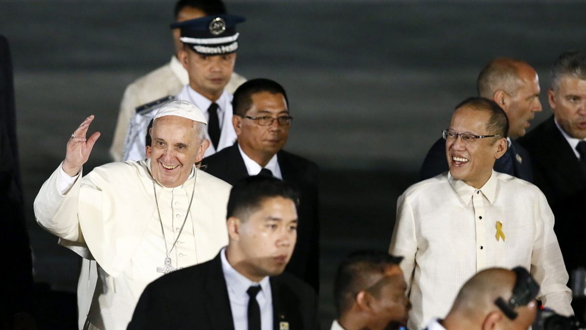 El Papa llega a Filipinas