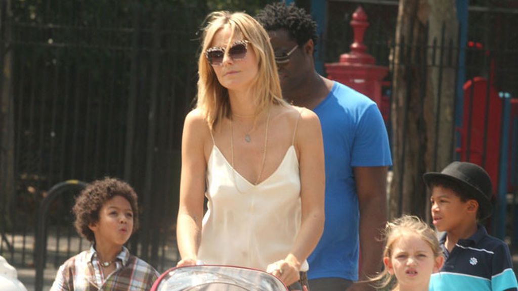 Heidi Klum y su ex cuñado de paseo por Nueva York