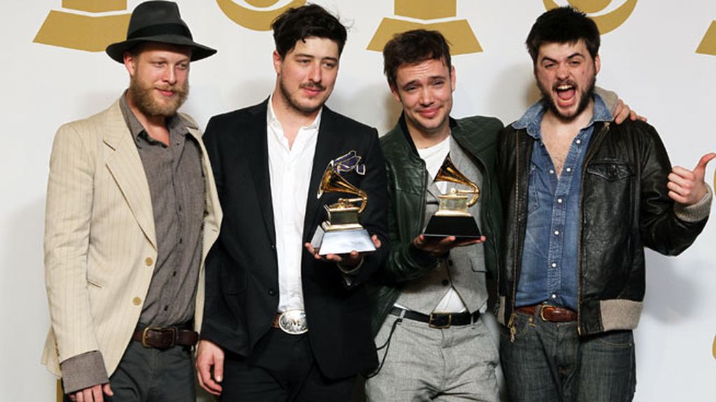 Mumford & Sons han sido la sorpresa al ganar el Mejor Álbum del Año