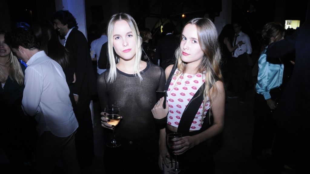 Lucía y Helena Cuesta, espléndidas en la fiesta de MFFF