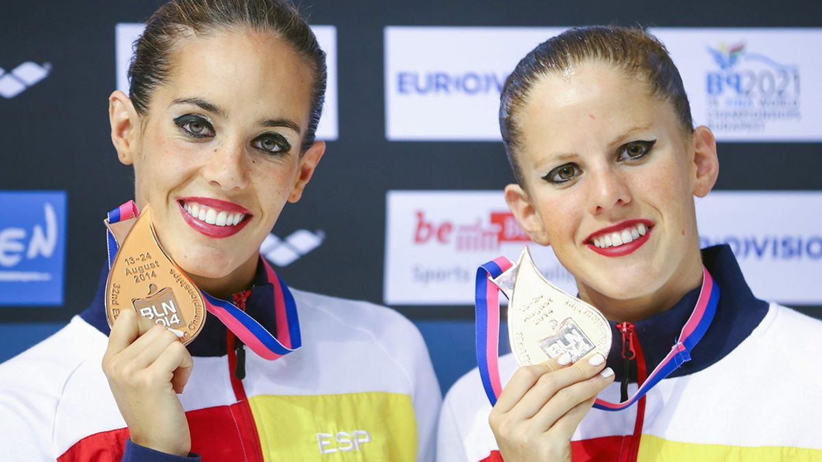 Ona Carbonell y Paula Klamburg, bronce europeo en el dúo de natación sincronizada