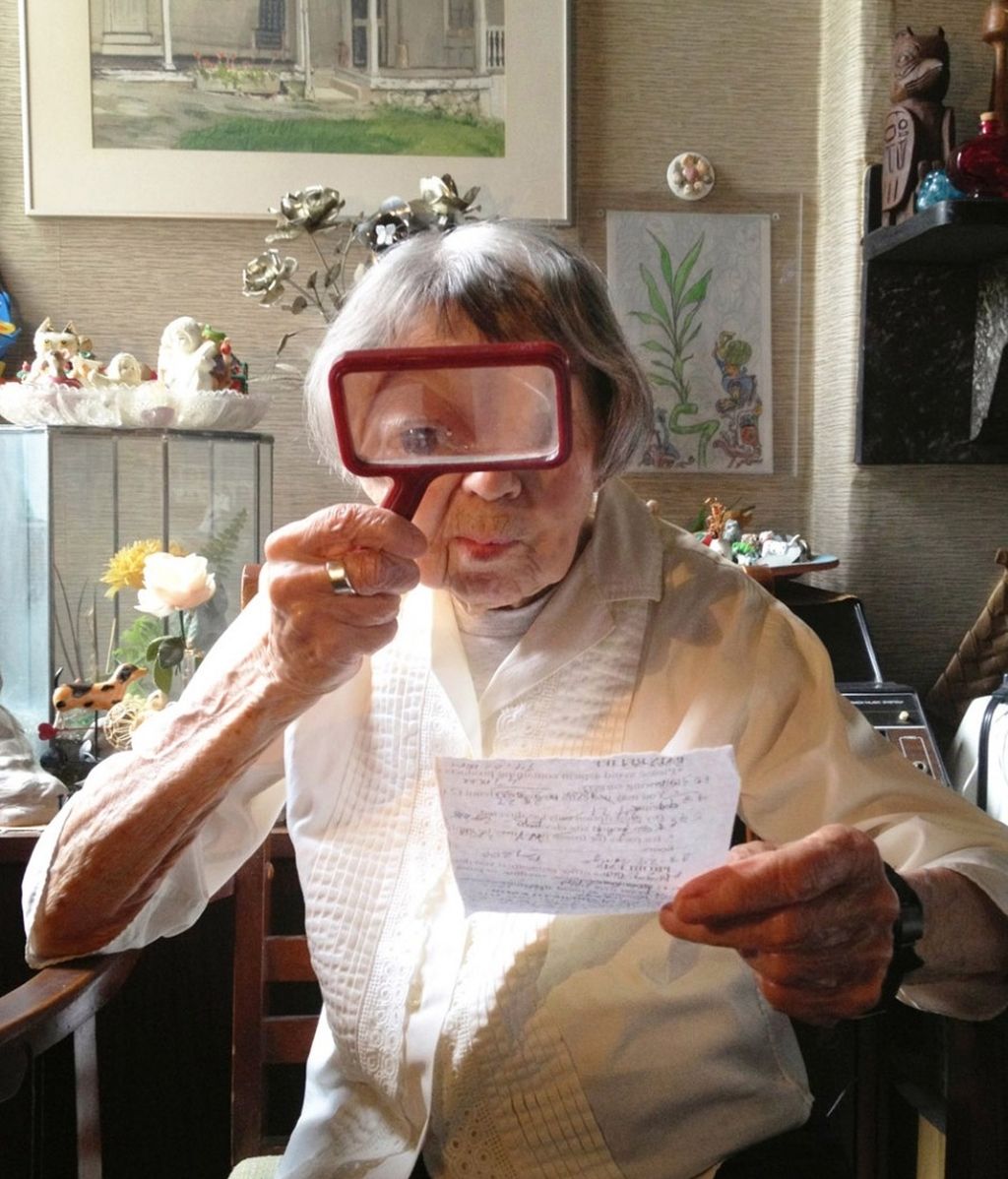 Momentos de vida robados a la artista Marie Ulmer