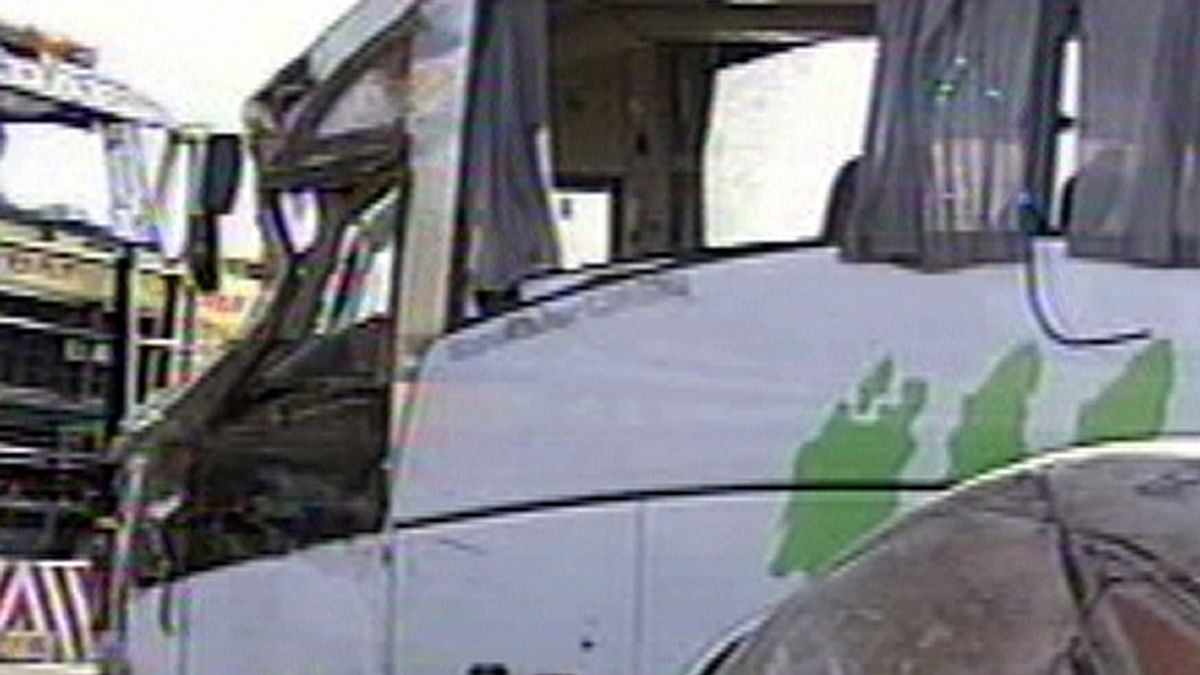Accidente de autobús en Carmona