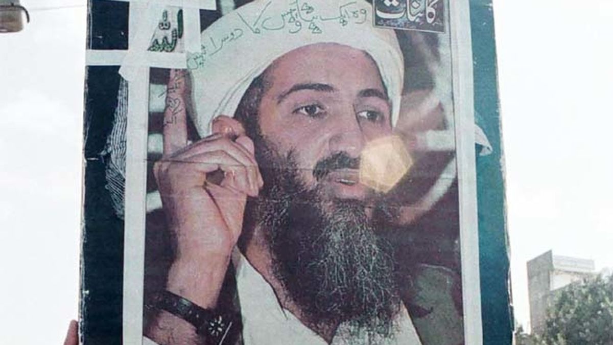 Retrato de Bin Laden