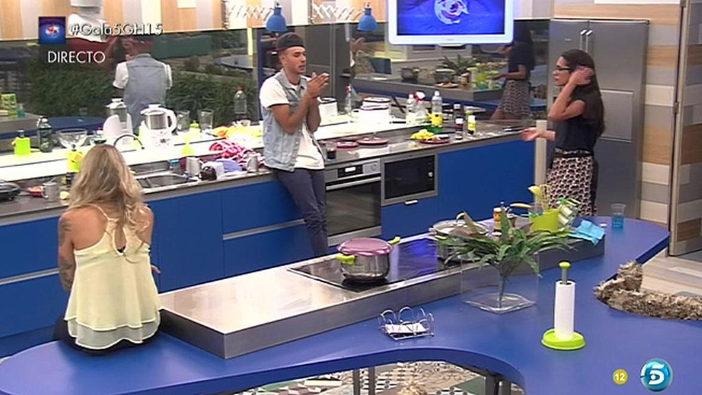 Omar, a Lucía: “¿No decías que no querías nada de esto?”