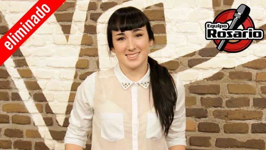 Idoia Bediaga, 19 años, equipo Rosario I ELIMINADA