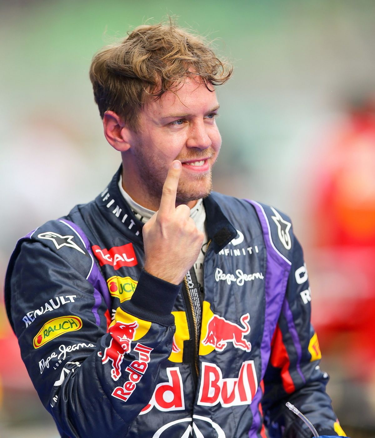 Vettel obtiene la 'pole position' del Gran Premio de Malasia. Foto: EFE