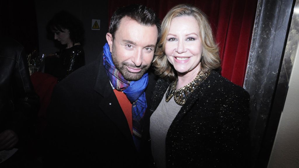 José Manuel Parada y la actriz María Kosti