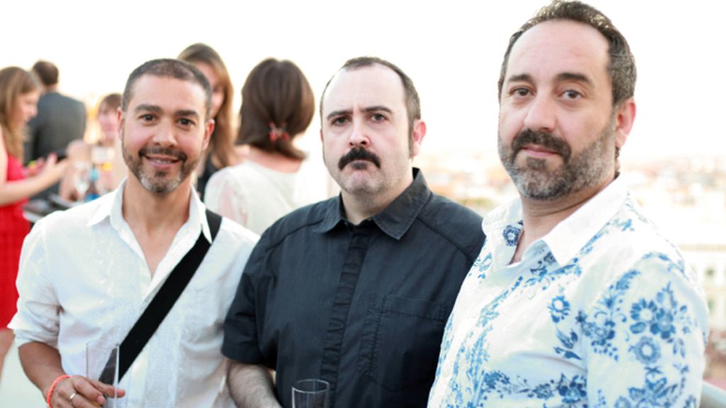 Luis Bustamante, Carlos Areces y Beni Alonso