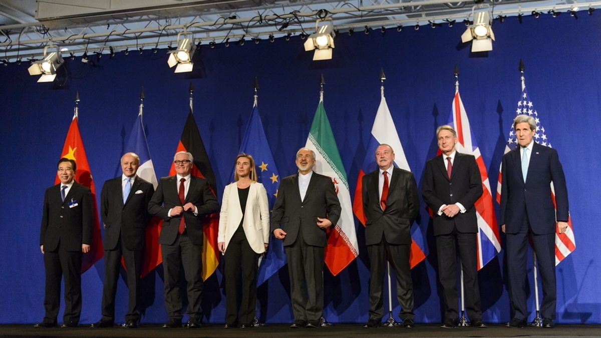 Irán y el 5+1 anuncian en rueda de prensa el acuerdo nuclear