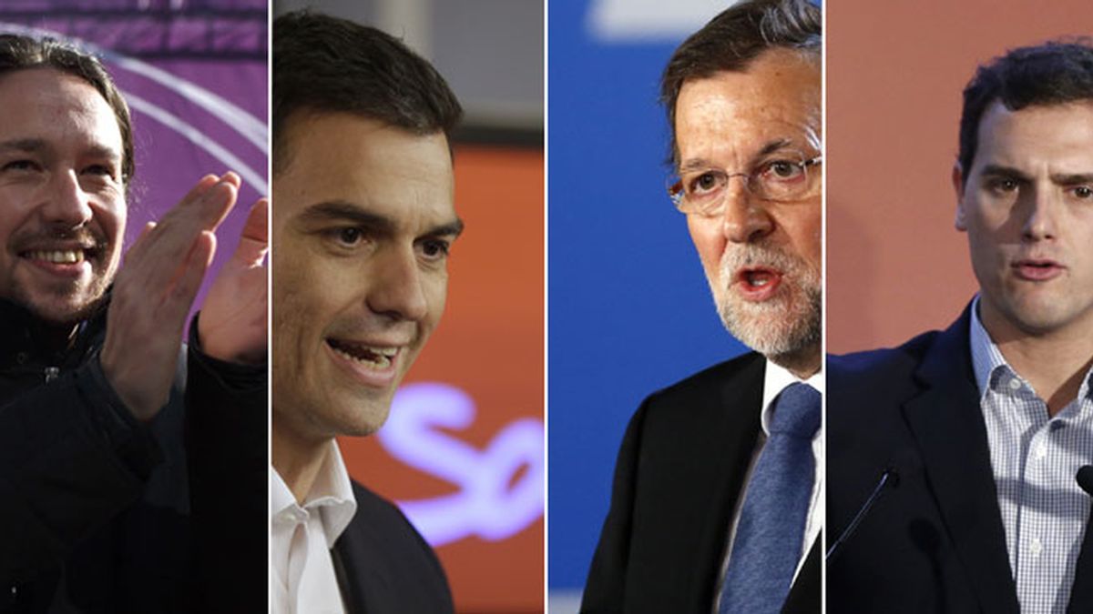 Empate técnico entre Podemos, PSOE, PP y Ciudadanos impide la mayoría