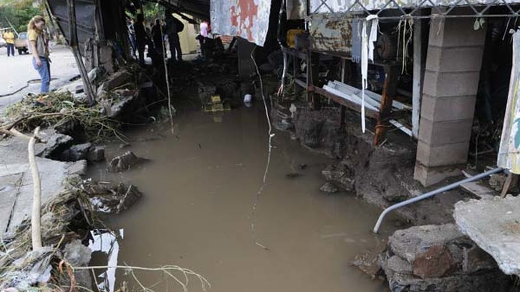Fuertes lluvias en El Salvador