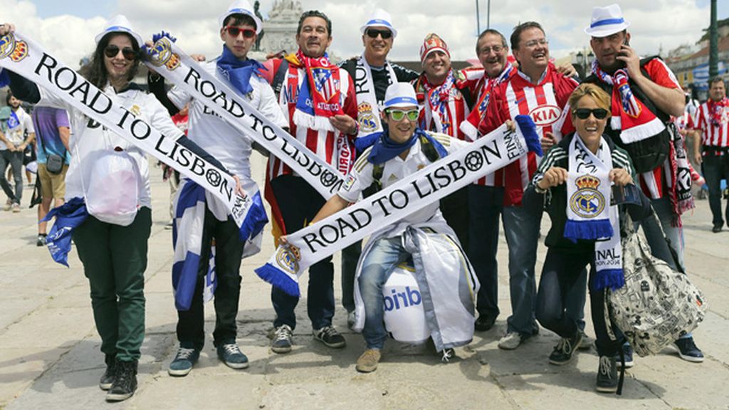 Lisboa, capital de la fiesta del fútbol