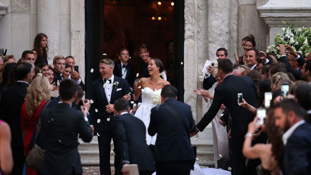 Tenis y fútbol: la romántica boda en Venecia de Ana Ivanovic y Bastian Schweinsteiger