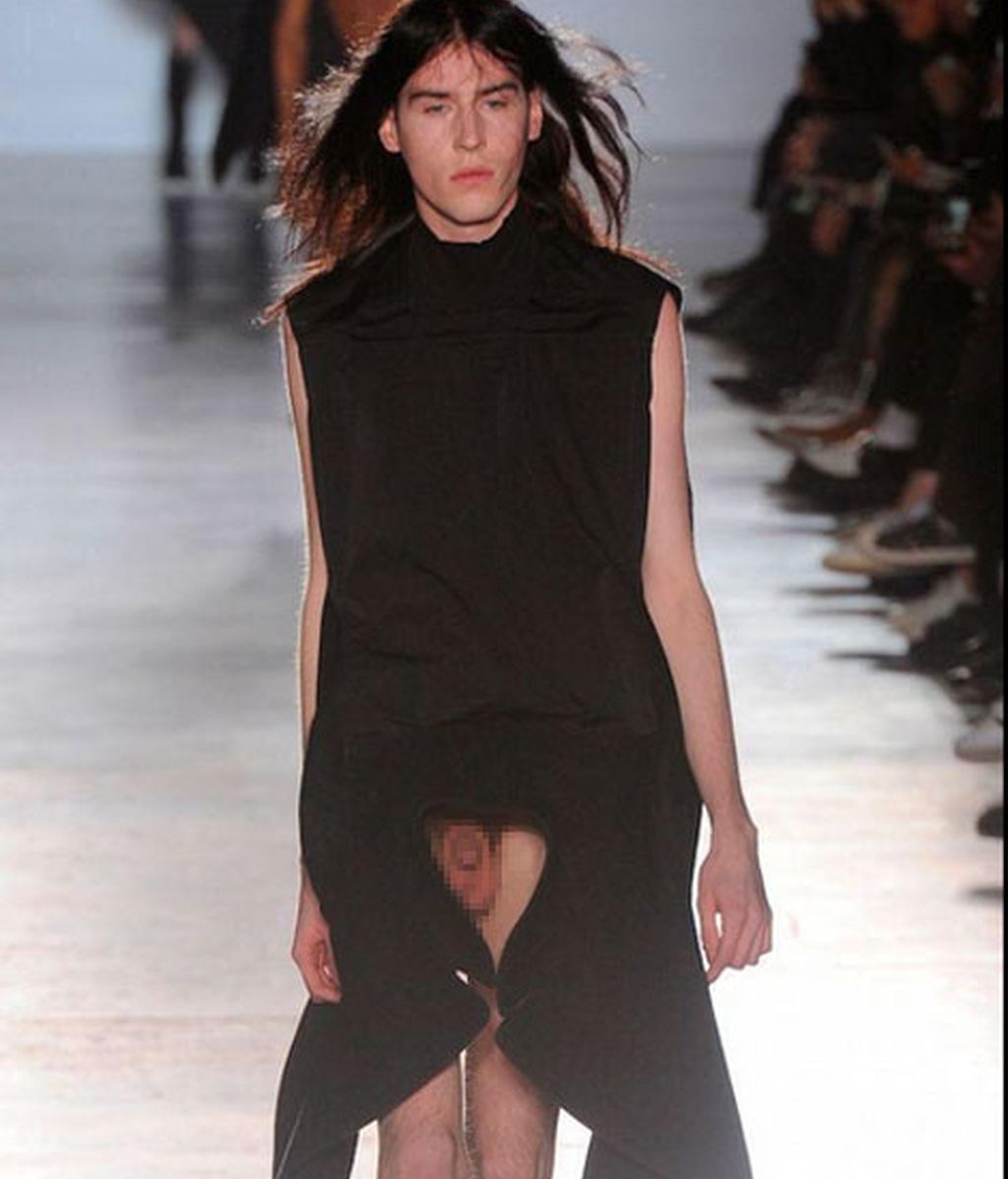 La propuesta masculina de Rick Owens en Paris Fashion Week