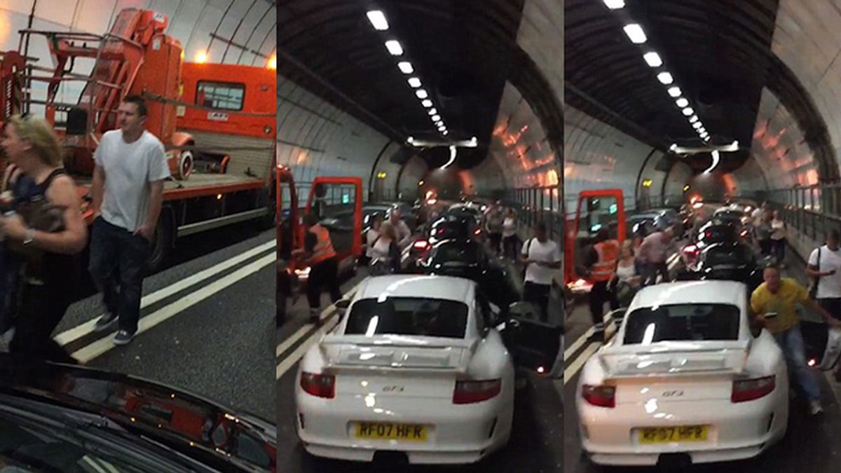 Pánico en el túnel de Dartford