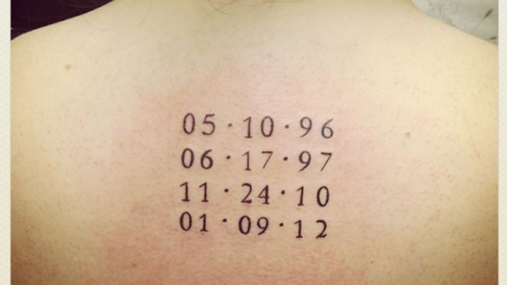 Curiosos homenajes a los hijos en la piel