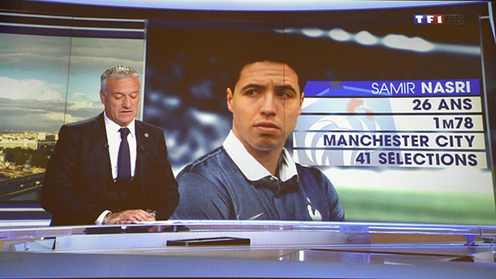 Nasri no irá a Brasil por sus peleas con Deschamps
