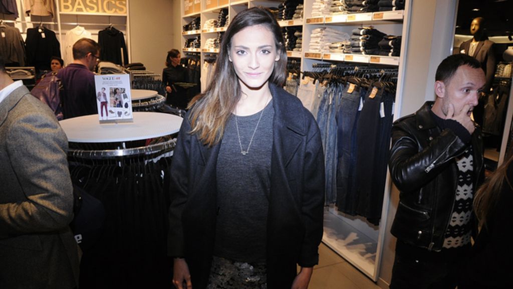 Bárbara García fue otra de las afortunadas en asistir a la preventa de la colección