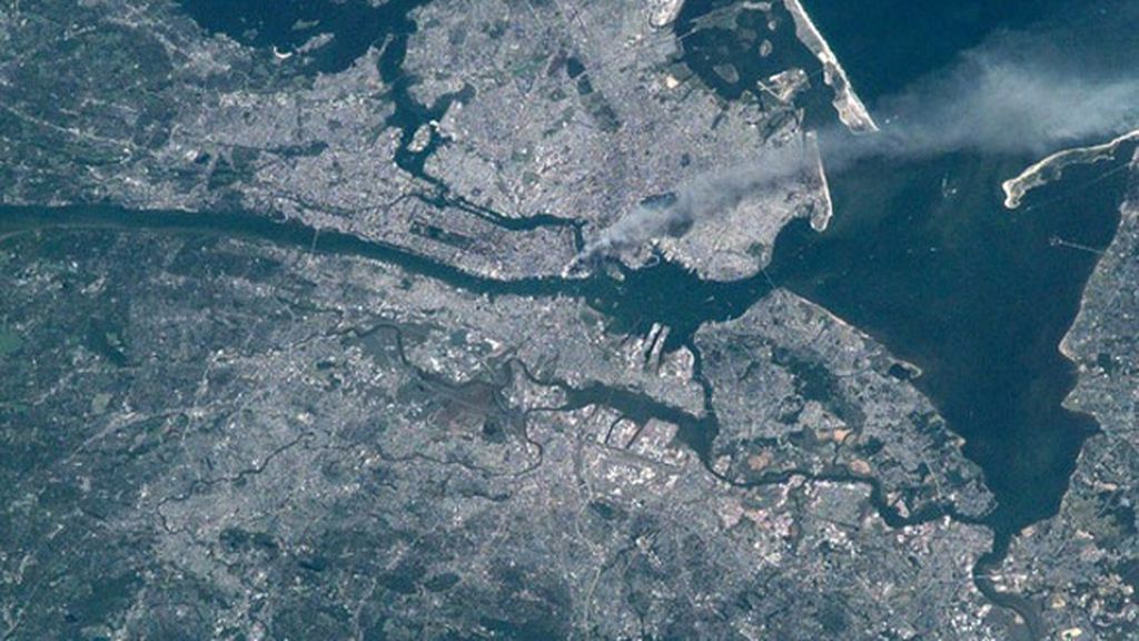 Anticipo de una grabación jamás emitida del 11-S visto desde el espacio