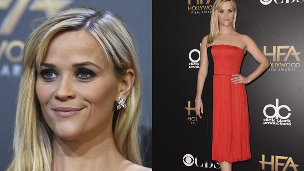 Reese Witherspoon, rojo y negro