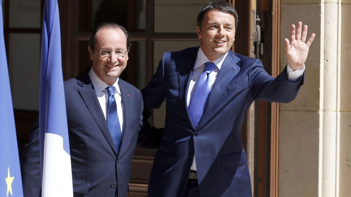 Hollande reúne a los jefes de Gobierno socialistas de la UE para discutir sobre la Comisión