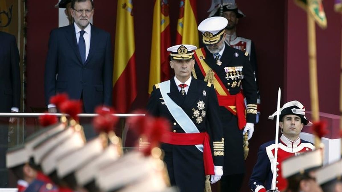 Tercer desfile para Felipe VI